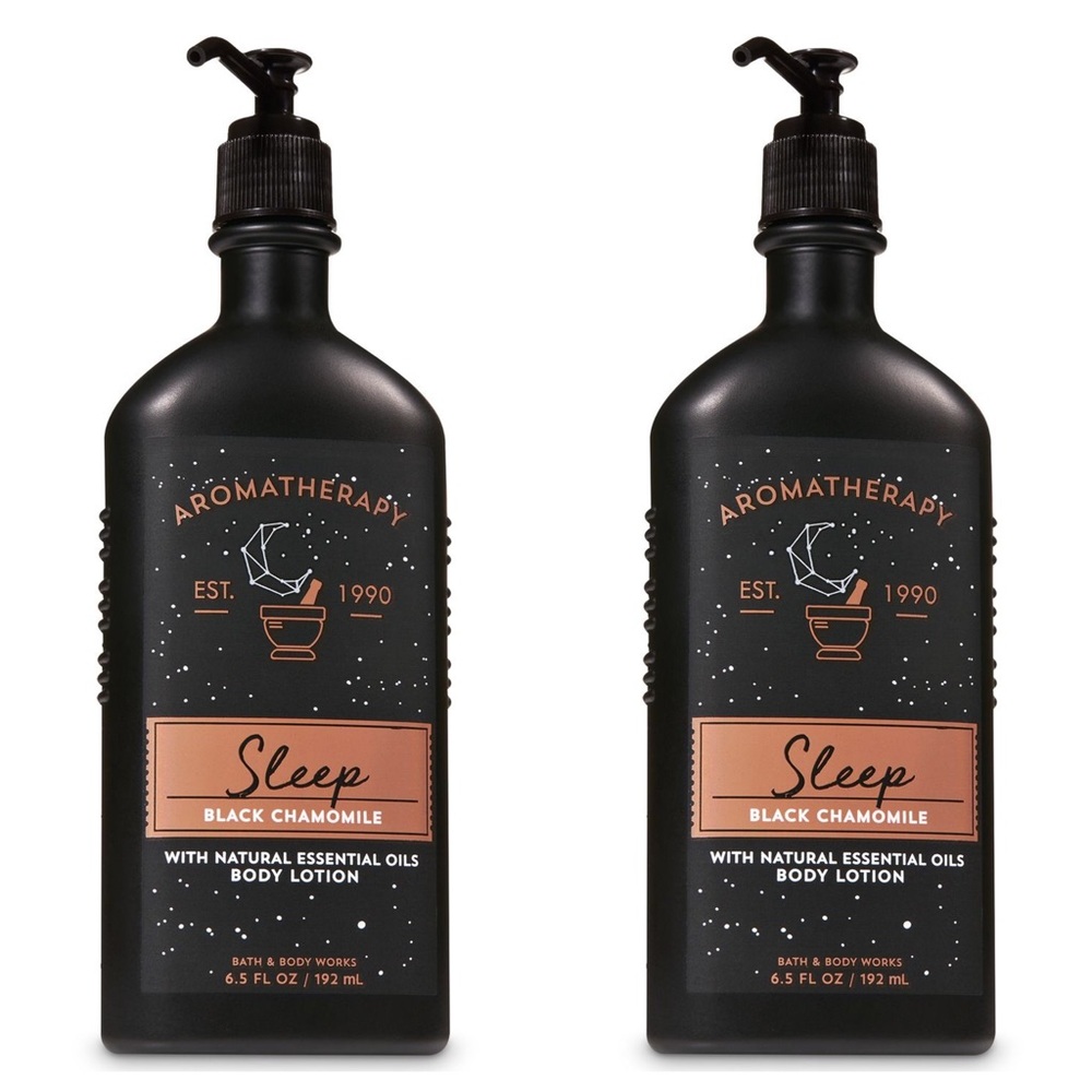 [B&BW] 2 Aromatherapy Black Chamomile Lotions.